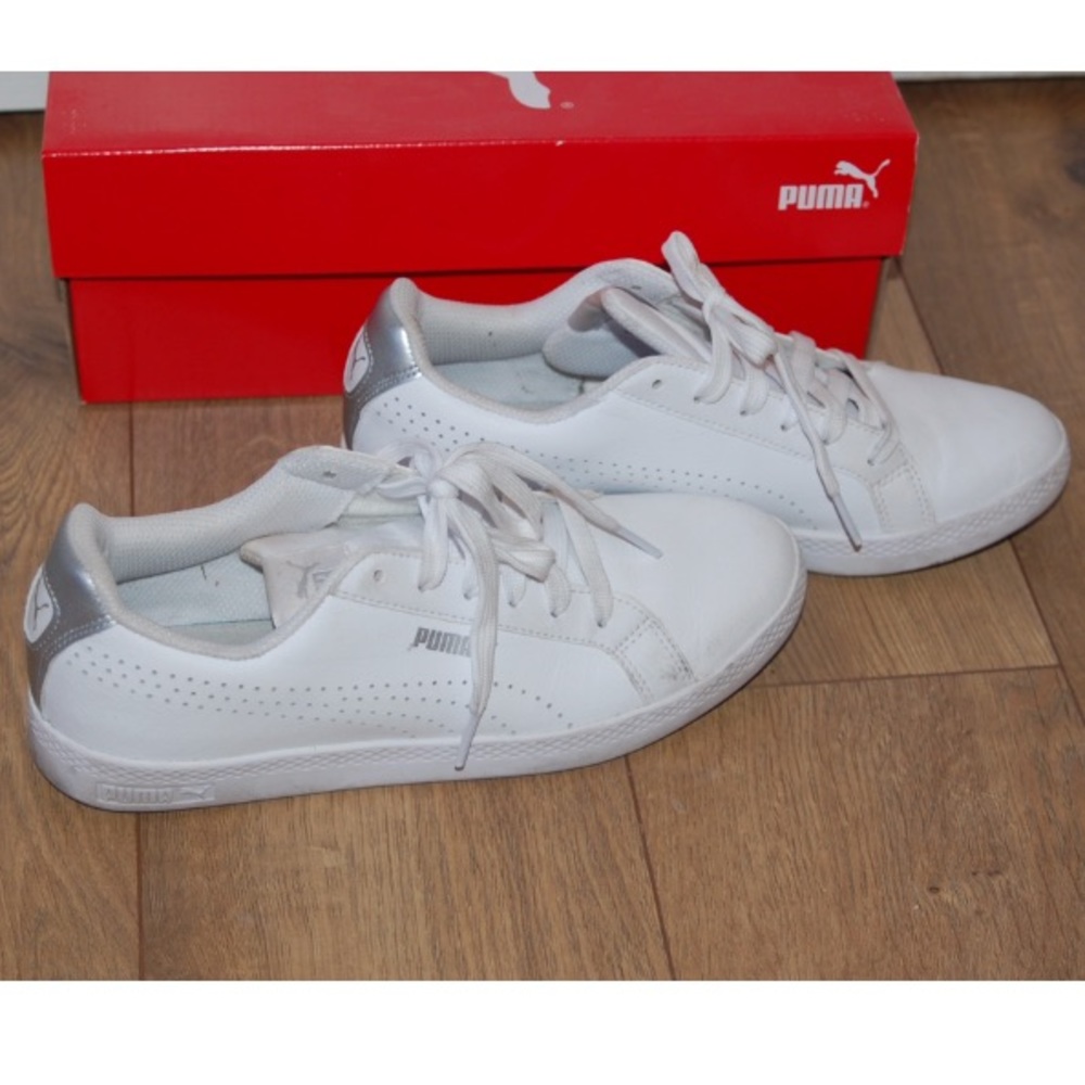 White Puma Sneakers